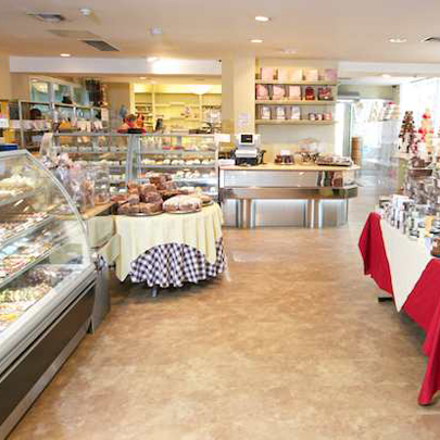 Expona Control PUR colour Cambrian Stone in the newly renovated Slattery patisserie